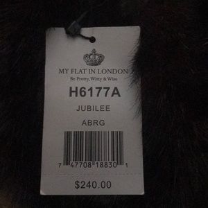 Brighton faux fur handbag